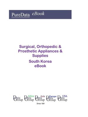 cover image of Surgical, Orthopedic & Prosthetic Appliances & Supplies in South Korea